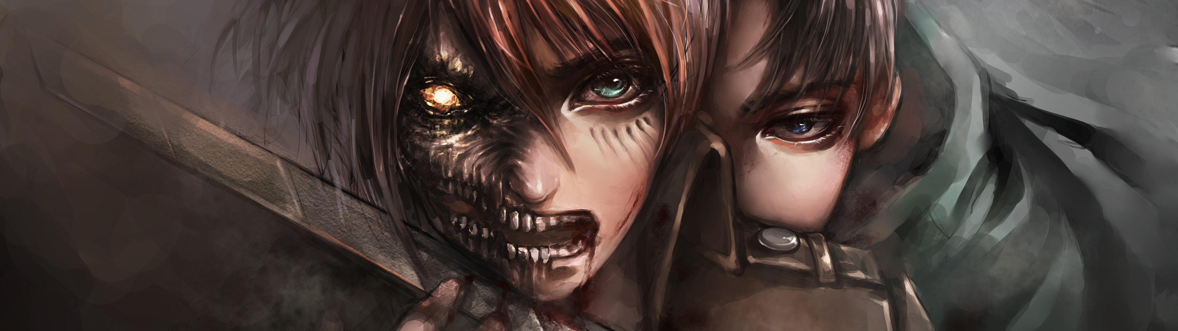 Featured image of post Wallpaper 3840X1080 Attack On Titan Dual Monitor Wallpaper Dual monitor backgrounds aka dual screen wallpapers are backgrounds that span two screens