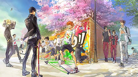 haikyuu-background