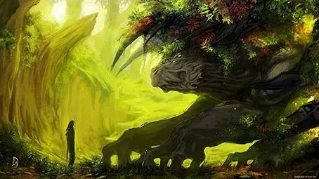 creatures-woods-background