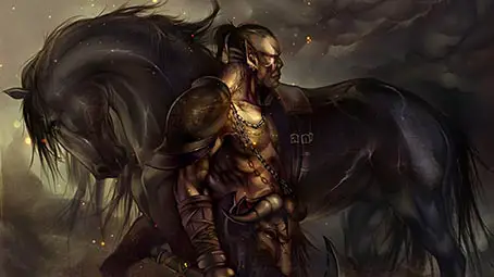 warrior-background