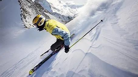 skiing-background