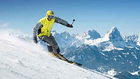 skiing-background