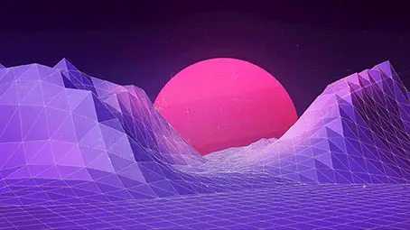 synthwave-background
