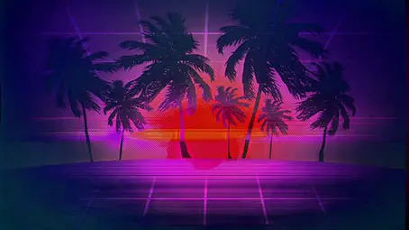 synthwave-background