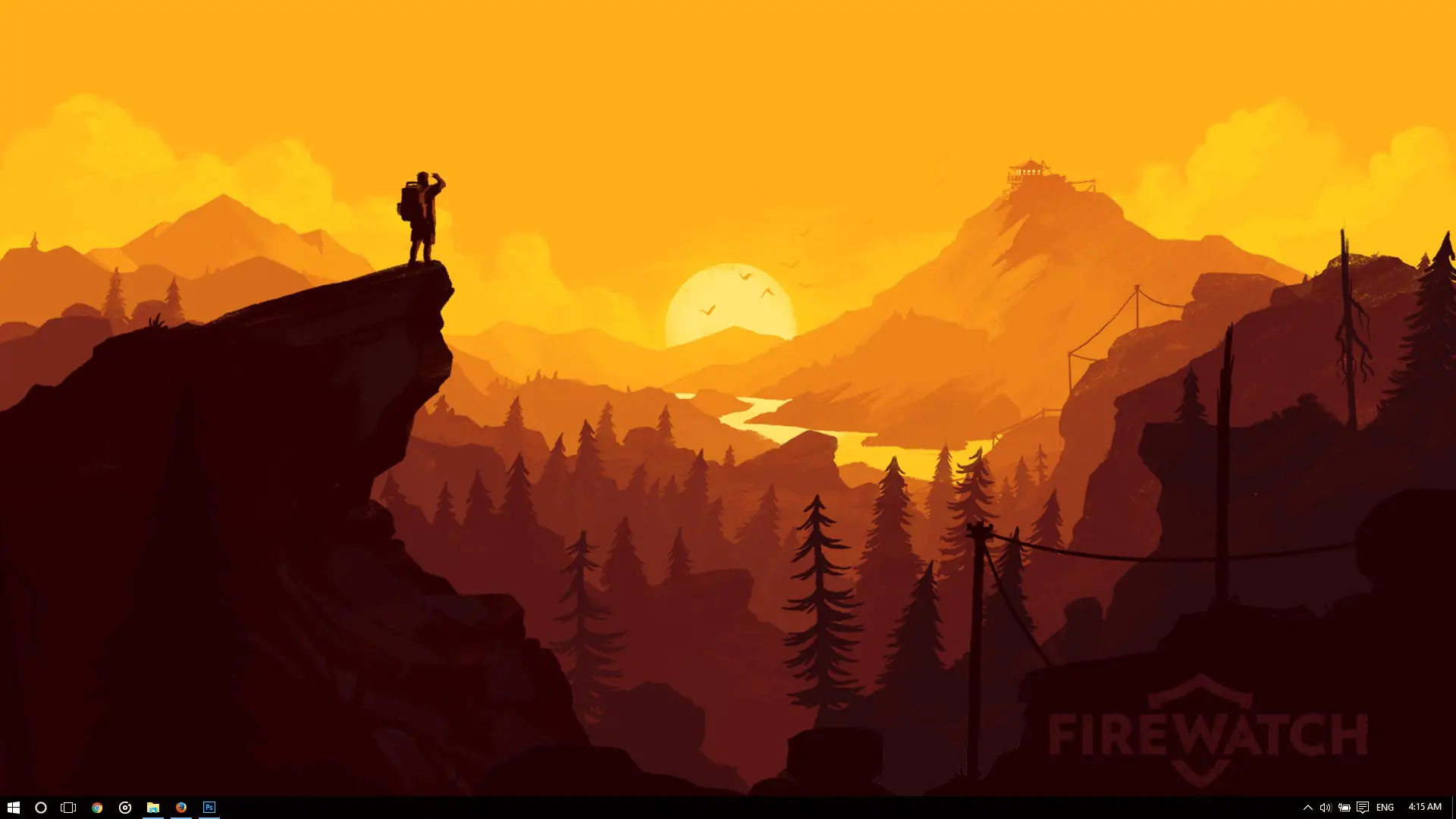 Firewatch Theme for Windows 10  8  7