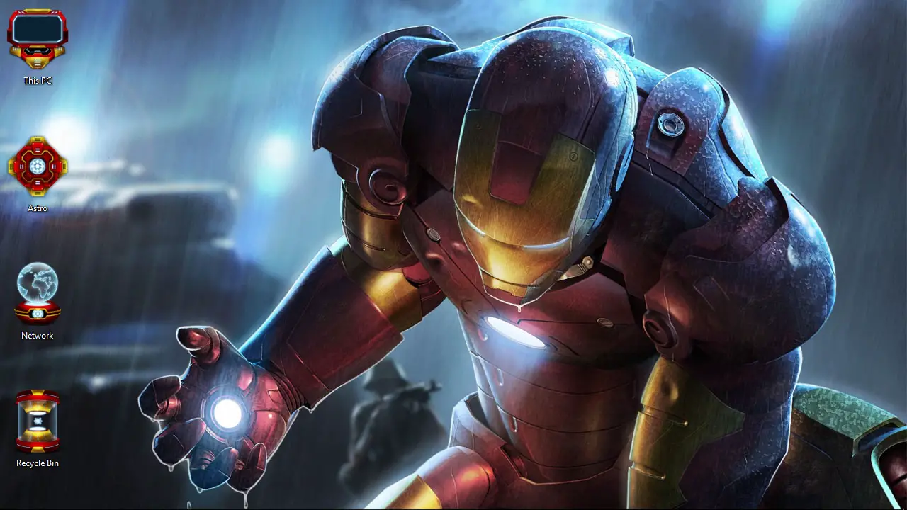 Iron Man Theme For Windows 10 8 7