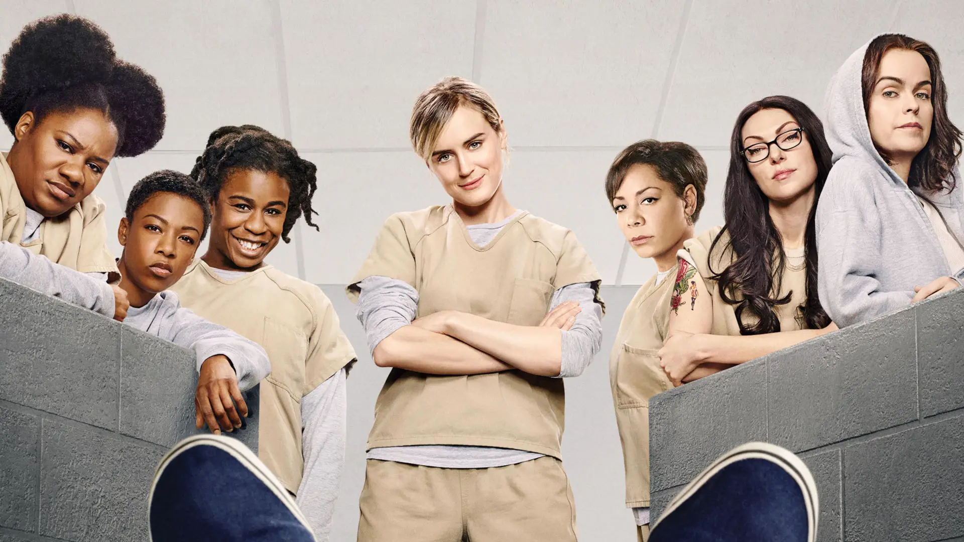 The popular American comedy TV series from Netflix, Orange is the New Black. 